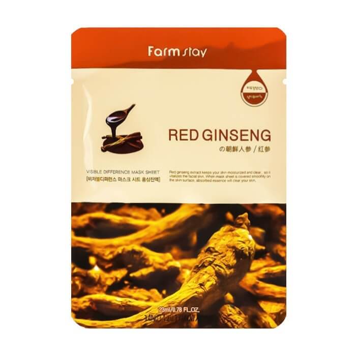 Visible Difference Mask Sheet - Red Ginseng