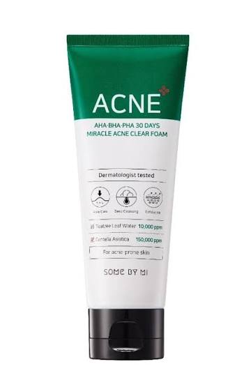 AHA-BHA-PHA 30 Days Miracle Acne Clear Foam